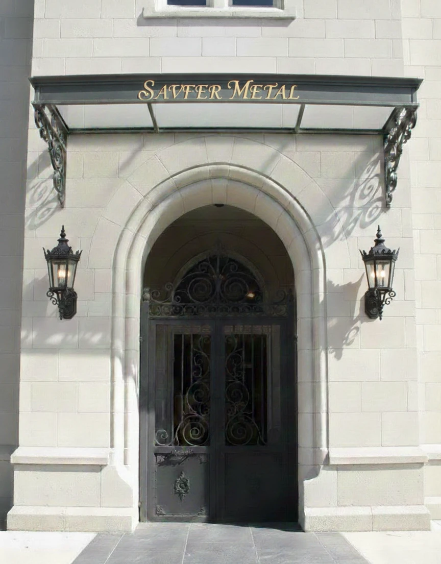Contemporary Apartment Lobby Doors